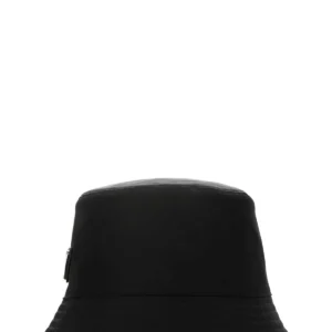 Black nylon hat