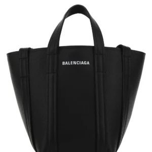 Black leather Everyday XS handbag