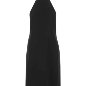 Black crepe top