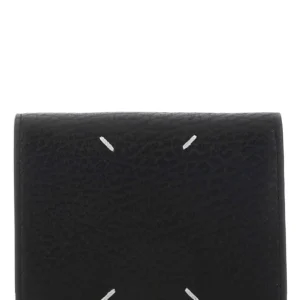 Black leather wallet