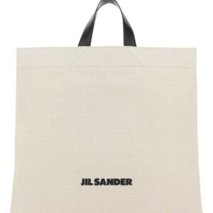 Sand canvas shopping bag