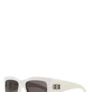 White acetate sunglasses