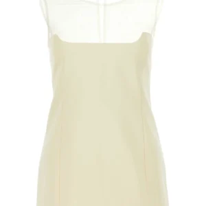 Ivory cotton blend top