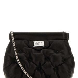 Black nappa leather baby Glam Slam Classique crossbody bag