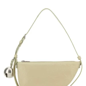 Pastel green leather Knight small shoulder bag
