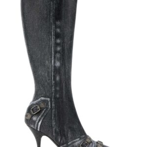 Printed nappa leather Cagole boots