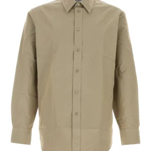 Khaki poplin shirt