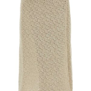 Sand crochet skirt