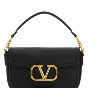 Black leather Alltime shoulder bag