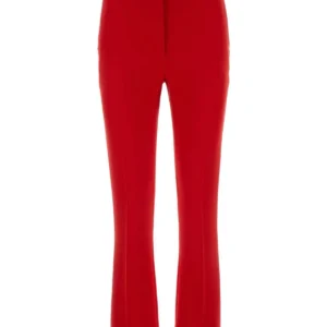 Red cady pant