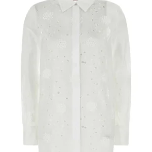 White cotton shirt