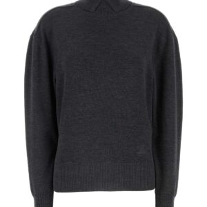 Dark grey wool sweater