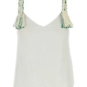 White tulle top