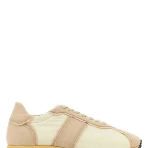 Two-tone canvas Mica sneakers