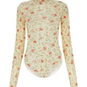 Printed nylon bodysuit