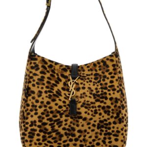 Printed calf hair Le 5 Ã  7 Bea shoulder bag