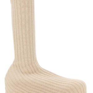 Sand fabric Veneda boots