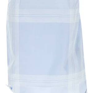 Light blue cotton skirt