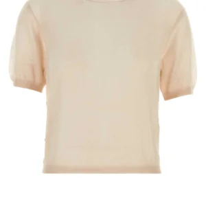 Skin pink cashmere sweater