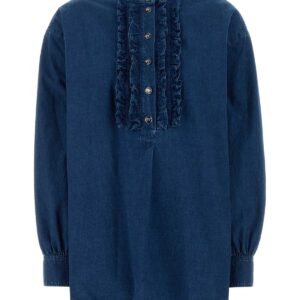 Denim blouse