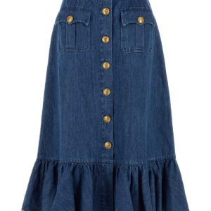 Denim skirt