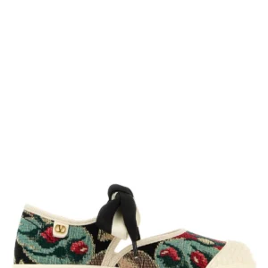 Embroidered canvas Bay By Bay slip ons