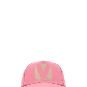 Pink cotton baseball cap