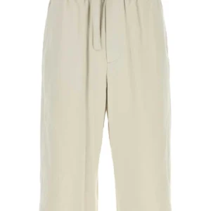 Chalk cotton bermuda shorts