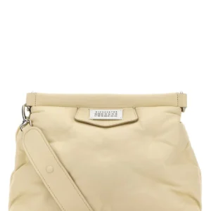 Ivory nappa leather small Glam Slam Classique crossbody bag