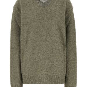 Sage green wool blend sweater