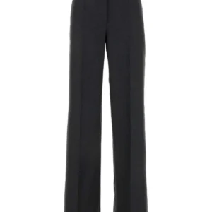 Graphite wool pant