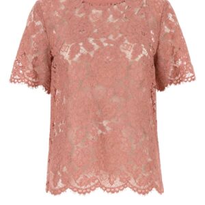 Pink lace t-shirt