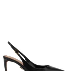 Black leather Devotion 75 pumps