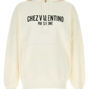 Ivory cotton sweatshirt
