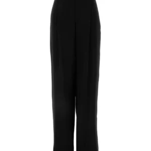 Black silk pant
