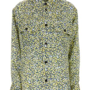 Printed silk shirt