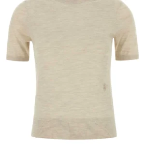 Sand wool t-shirt
