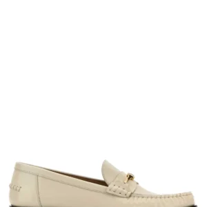 Ivory leather Harry loafers