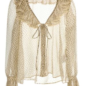 Printed georgette shirt