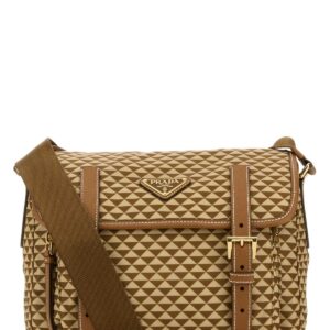 Printed Re-Nylon crossbody bag