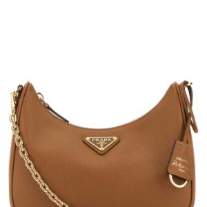Camel leather Re-Edition 2005 shoulder bag