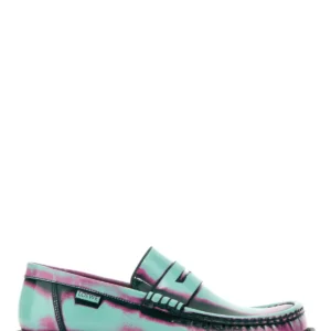 Multicolor leather Campo loafers