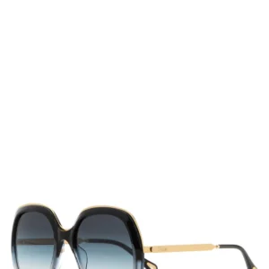 Black acetate sunglasses