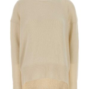 Ivory cashmere oversize sweater