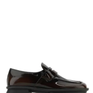 Brown leather Equal loafers