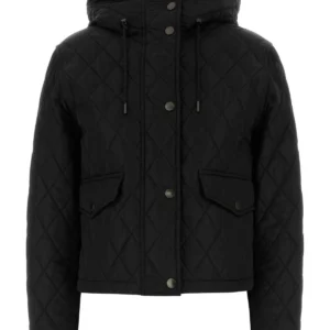 Black nylon jacket