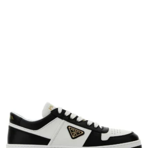 Two-tone leather Downtown sneakers