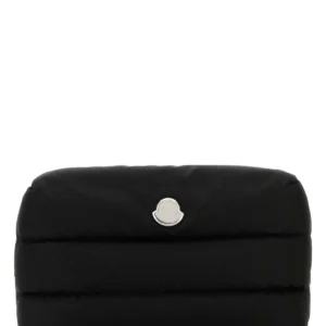 Black fabric Caradoc beauty case