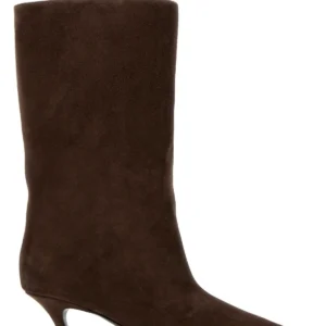 Brown suede Fiona boots