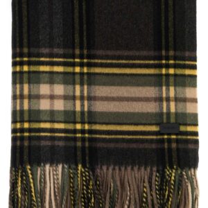 Embroidered cashmere blend scarf